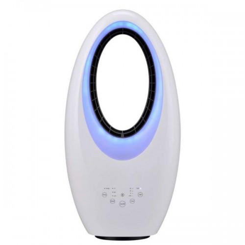 Ventilatore a Torre Colonna Tavolo Pavimento Senza Pale Oscillante Telecomando
