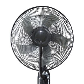 Ventilatore a Piantana da Pavimento Velocità Pale Umidificatore Ultrasuoni Timer 2