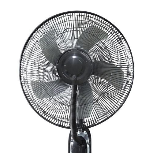 Ventilatore a Piantana da Pavimento Velocità Pale Umidificatore Ultrasuoni Timer