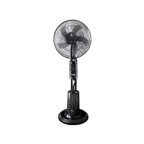 Ventilatore a Piantana da Pavimento Velocità Pale Umidificatore Ultrasuoni Timer