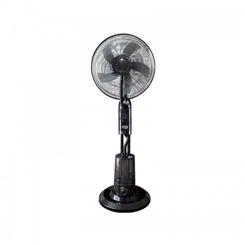 Ventilatore a Piantana da Pavimento Velocità Pale Umidificatore Ultrasuoni Timer