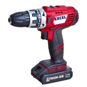 Trapano a Batteria a Litio 14.4 V Magnetico Reversibile Avvitatore Leggero Mini