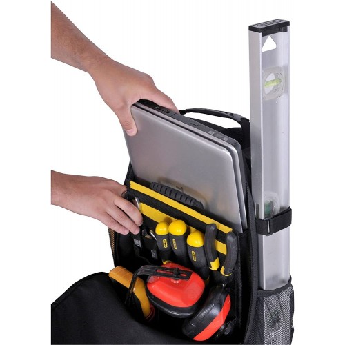 Zaino Porta Utensili Stanley Borsa Attrezzi da Lavoro Organizer Porta Pc Nylon