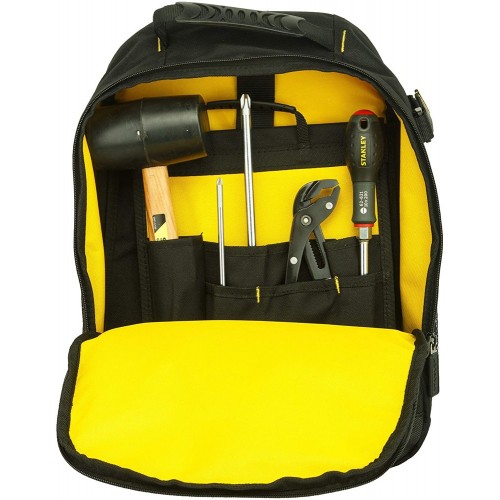 Zaino Porta Utensili Stanley Borsa Attrezzi da Lavoro Organizer Porta Pc Nylon