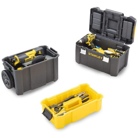  Carrello Porta Utensili con Ruote Trolley Stanley Organizer Attrezzi da Lavoro