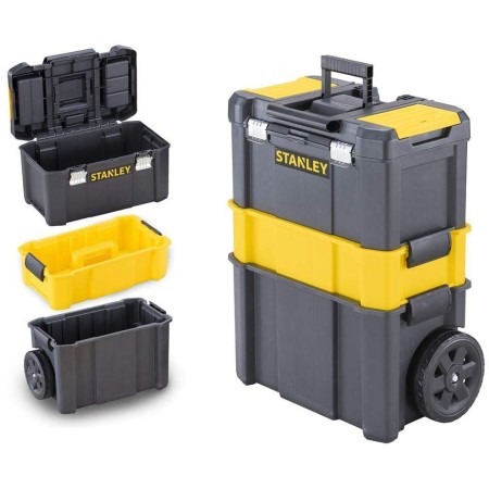  Carrello Porta Utensili con Ruote Trolley Stanley Organizer Attrezzi da Lavoro