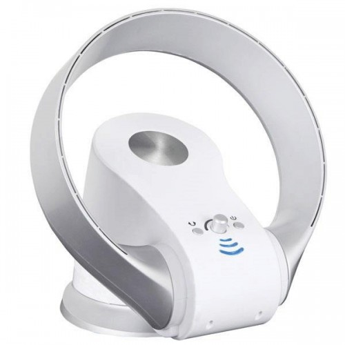 Ventilatore da Tavolo da Muro Senza Pale Oscillante Telecomando Mini Timer