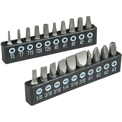 Set Cacciaviti Stanley a Lama Piatta Torx Giraviti a Croce Piccolo con Inserti