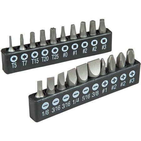 Set Cacciaviti Stanley a Lama Piatta Torx Giraviti a Croce Piccolo con Inserti
