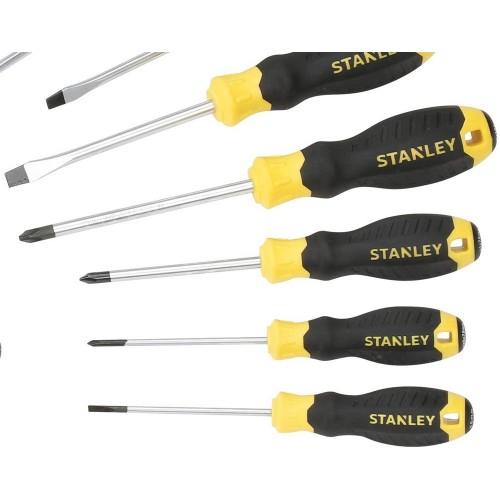 Kit Giraviti Stanley a Lama Piatta Torx a Croce Piccolo con Inserti Cacciaviti