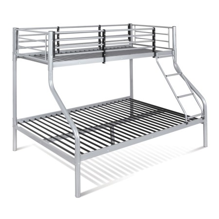 Letto a Castello Singolo 90x190 alla Francese 140x190 una 1 piazza e mezza Doghe