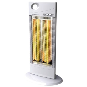 Stufa Elettrica Carbonio 1000 w Caldo Bagno Basso Consumo Oscillante Torre