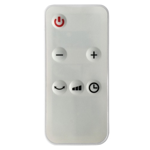 Termoventilatore Ceramico Oscillante Stufa Elettrica Timer Caldobagno Torre LED