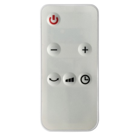 Termoventilatore Ceramico Oscillante Stufa Elettrica Timer Caldobagno Torre LED
