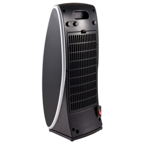 Termoventilatore Ceramico Oscillante Stufa Elettrica Caldobagno 2000 W LED Eco