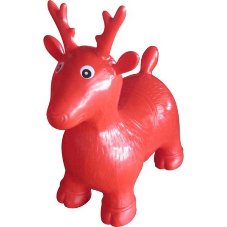 Puppy Animaletti Cavalcabili Gonfiabili Gomma Saltarello Giochi Bimbi Max 35kg