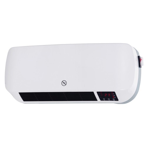 Stufa Termoventilatore da Parete Elettrico Ventilata 2000 W Ceramico Caldobagno
