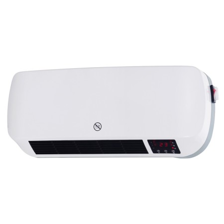 Stufa Termoventilatore da Parete Elettrico Ventilata 2000 W Ceramico Caldobagno