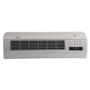 Termoventilatore da Parete Elettrico Ventilato 2000 W Ceramico Caldobagno Timer
