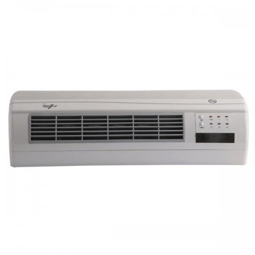 Termoventilatore da Parete Elettrico Ventilato 2000 W Ceramico Caldobagno Timer