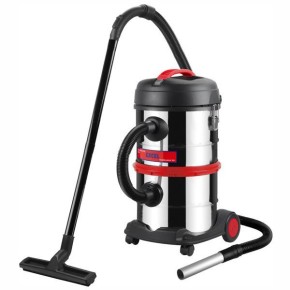 Aspiracenere Bidone Aspirapolvere Solidi e Liquidi 1200W 30 Lt Filtro Hepa Stufa