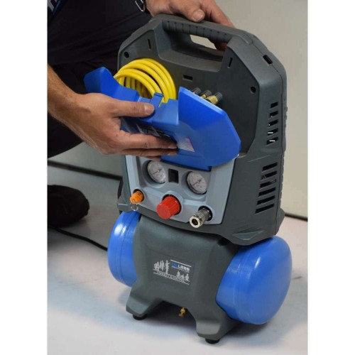 Compresso Aria Portatile Serbatoio da 6 Litri Auto Bicicletta Compatto Elettrico