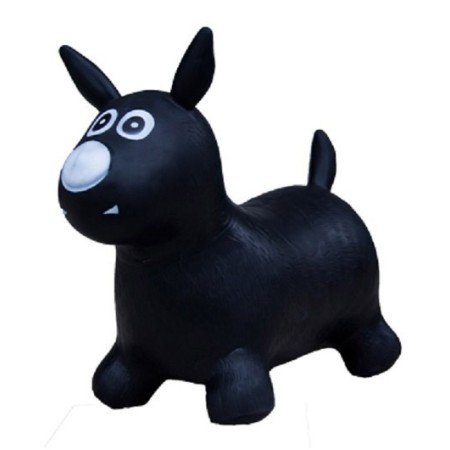 Cavalcabile Gonfiabile Puppy Animaletto Gomma Saltarello Giochi Bimbi No Pompa