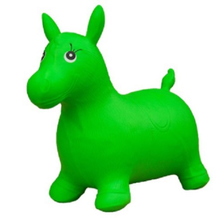 Cavalcabile Gonfiabile Puppy Animaletto Gomma Saltarello Giochi Bimbi No Pompa