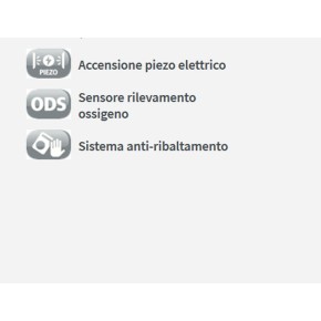 Stufa a Gas Gpl 4.2Kw 3 Potenze Bombola Portatile Infrarossi Stufetta Economica 2