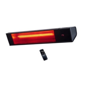 Stufa da Parete con Telecomando Soffitto Vetroceramica 2000w con Timer Alogena