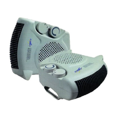 Termoventilatore Girevole Oscillante Stufa Elettrica Caldobagno 2000 W Mini