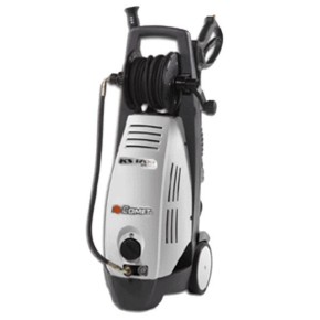 Idropulitrice Professionale Comet 2700 W Pistola Lancia Tubo Acqua Fredda Ruote