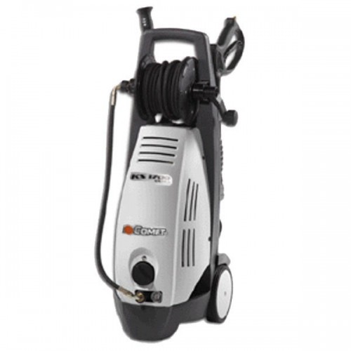 Idropulitrice Professionale Comet 2700 W Pistola Lancia Tubo Acqua Fredda Ruote