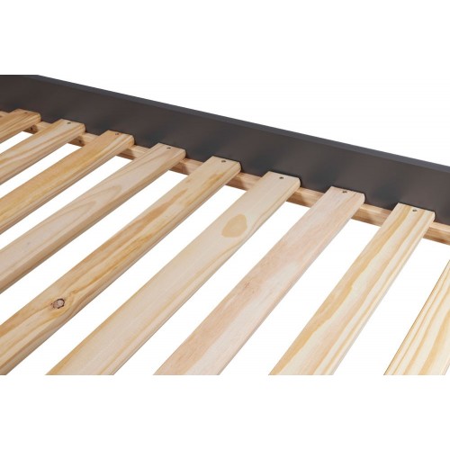 2 Letti Singoli a Castello per Materasso 90x200 Rete a Doghe Cameretta Bambini