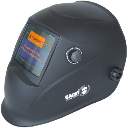 Maschera Saldatura True Color Mma Mig Mag Tc Din Visore LCD Regolabile Grinding