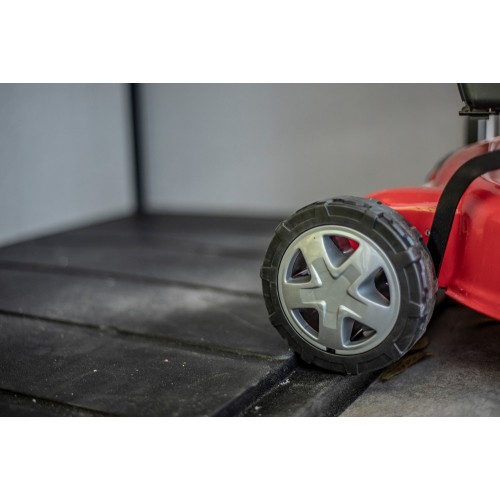 Armadio Keter Esterno Bidoni Rifiuti Biciclette Effetto Legno da Giardino Box