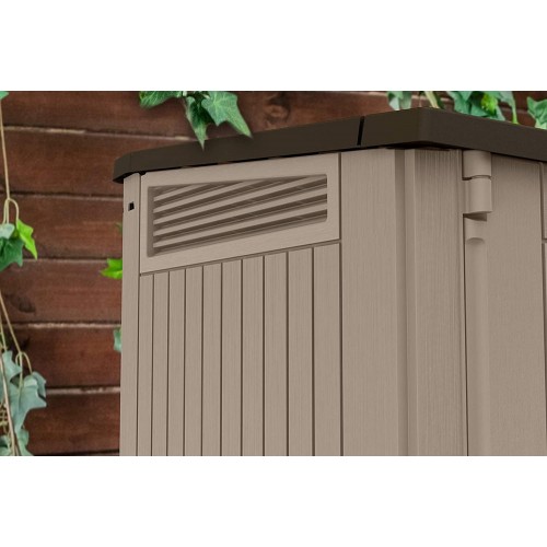 Armadio da Esterno Porta Attrezzi Keter Box Giardino in Resina Mobile Pavimento