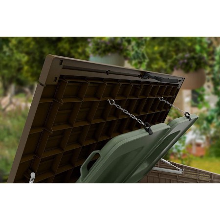 Armadio da Esterno Porta Attrezzi Keter Box Giardino in Resina Mobile Pavimento