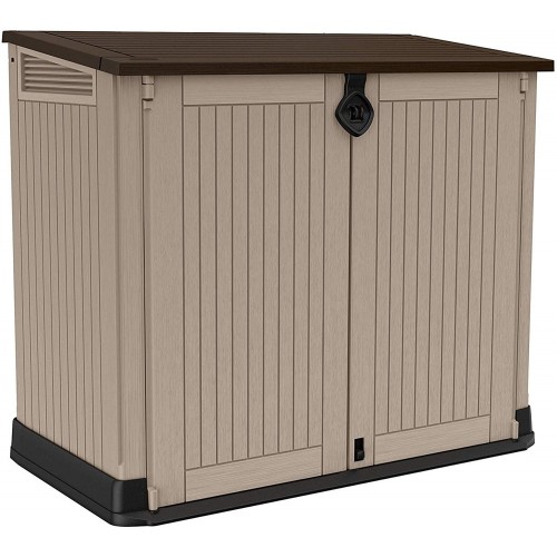 Armadio da Esterno Porta Attrezzi Keter Box Giardino in Resina Mobile Pavimento
