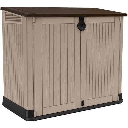 Armadio da Esterno Porta Attrezzi Keter Box Giardino in Resina Mobile Pavimento
