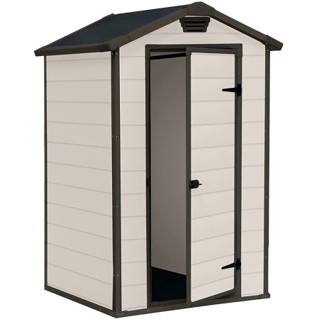 Box da Giardino Ripostiglio Porta Attrezzi per Esterno PVC Keter Effetto Legno