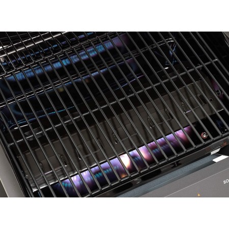Barbecue a Gas 7.2 Kw Cottura Australiano Acciaio Inox BBQ con Griglia Esterno