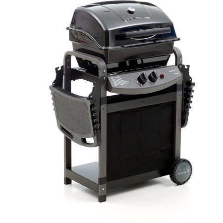Barbecue a Gas 7.2 Kw Cottura Australiano Acciaio Inox BBQ con Griglia Esterno