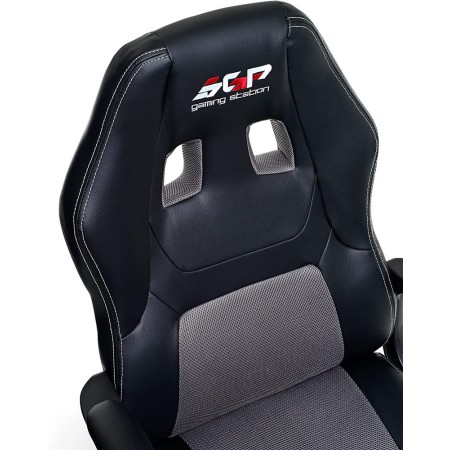 Sedia Gaming Ragazzi con Braccioli e Ruote Grigio Consolle Scrivania Ergonomica