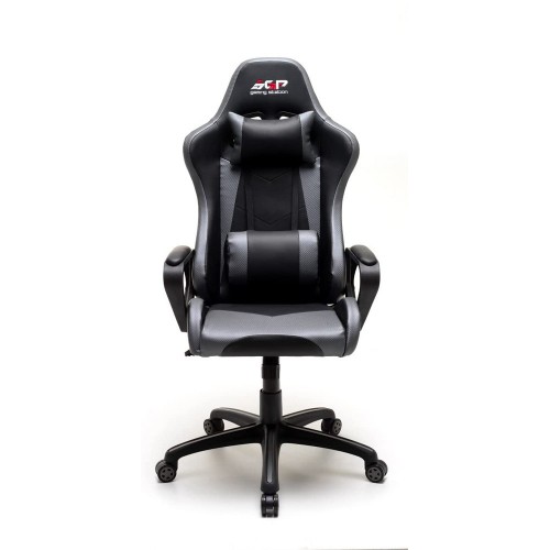 Sedia da Gaming Ragazzo con Braccioli e Ruote Grigia da Cameretta Pc Consolle