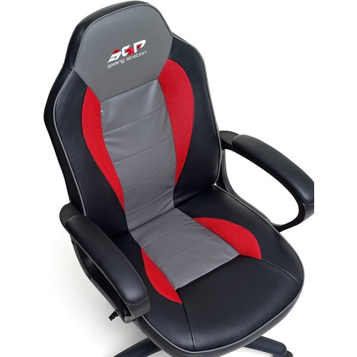 Poltrona da Gaming Player con Braccioli Ruote Girevoli Sedia Ergonomica Ragazzo