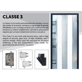 Portone Blindato classe 3 Solo scocca controtelaio e accessori. Pannelli esclusi 2