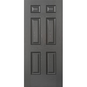 Pannello Grigio per Portone Blindato da Esterno in Vetroresina 90x210 Classico