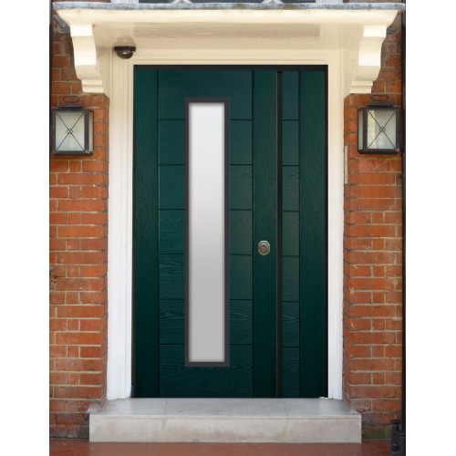 Porta Blindata 2 Ante con Vetro per Esterno Misure Standard Prezzi Offerta