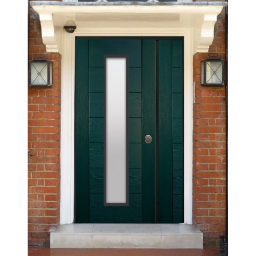 Porta Blindata 2 Ante con Vetro per Esterno Misure Standard Prezzi Offerta